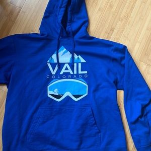 Men’s XL Vail Colorado Ski hoodie
